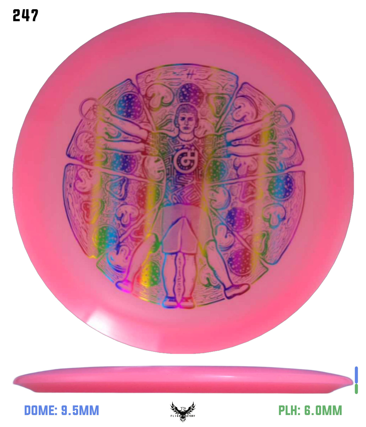 Millennium Quantum Lunar (Glow) Flat Top Vela - Vitruvian Vinny