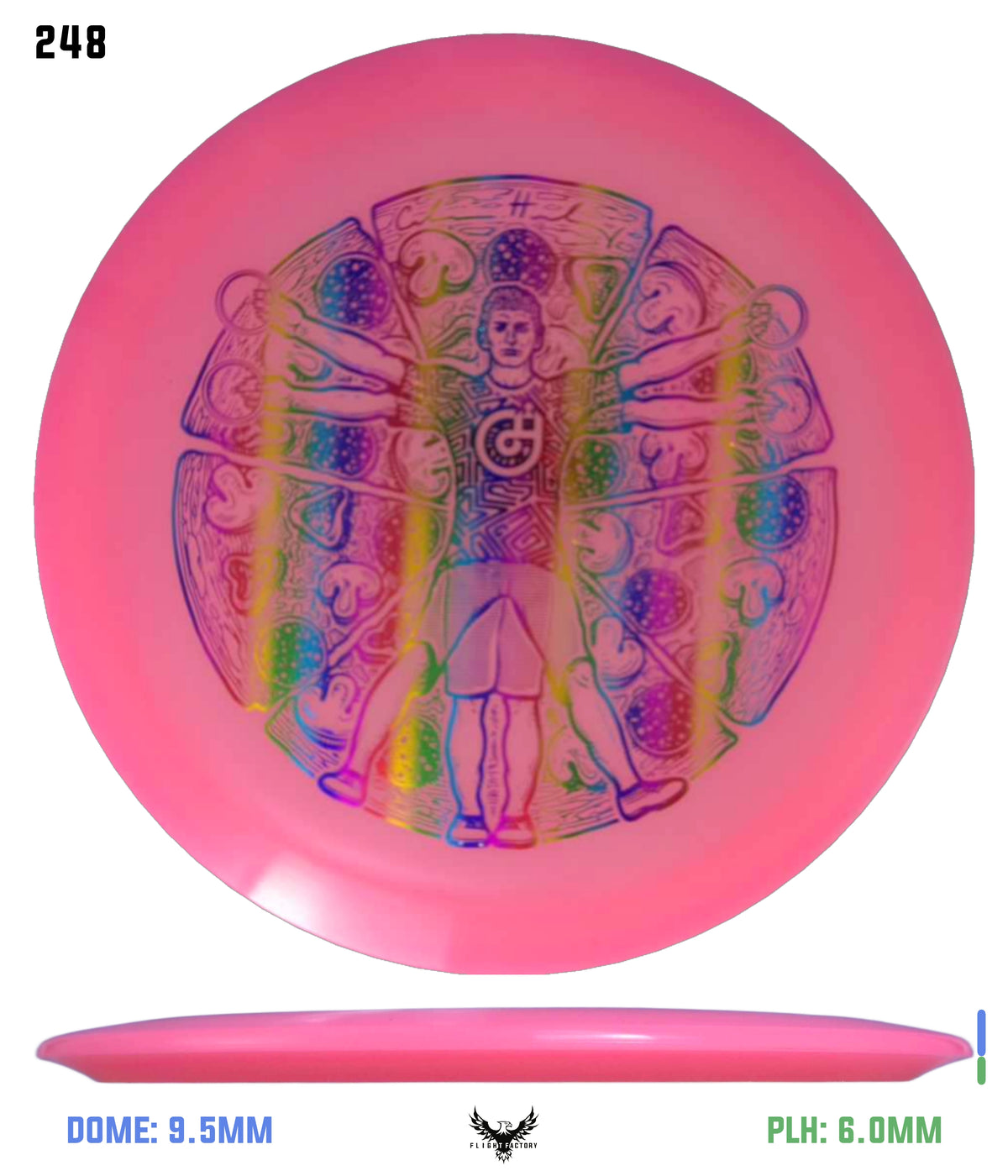 Millennium Quantum Lunar (Glow) Flat Top Vela - Vitruvian Vinny
