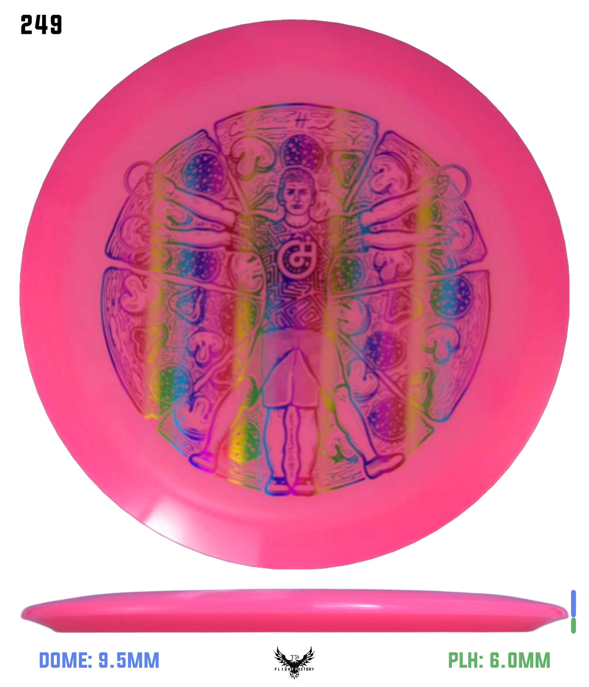 Millennium Quantum Lunar (Glow) Flat Top Vela - Vitruvian Vinny