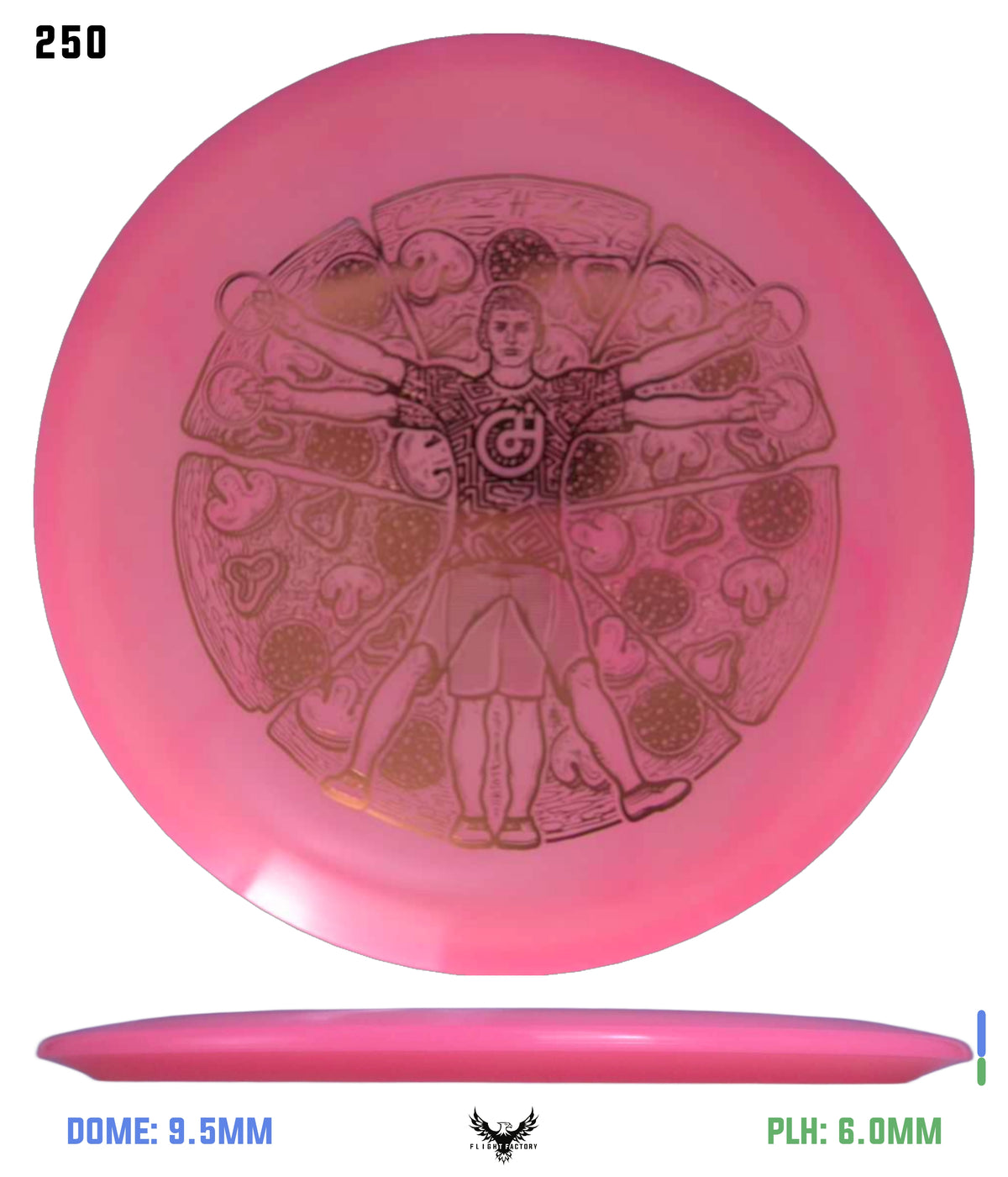 Millennium Quantum Lunar (Glow) Flat Top Vela - Vitruvian Vinny