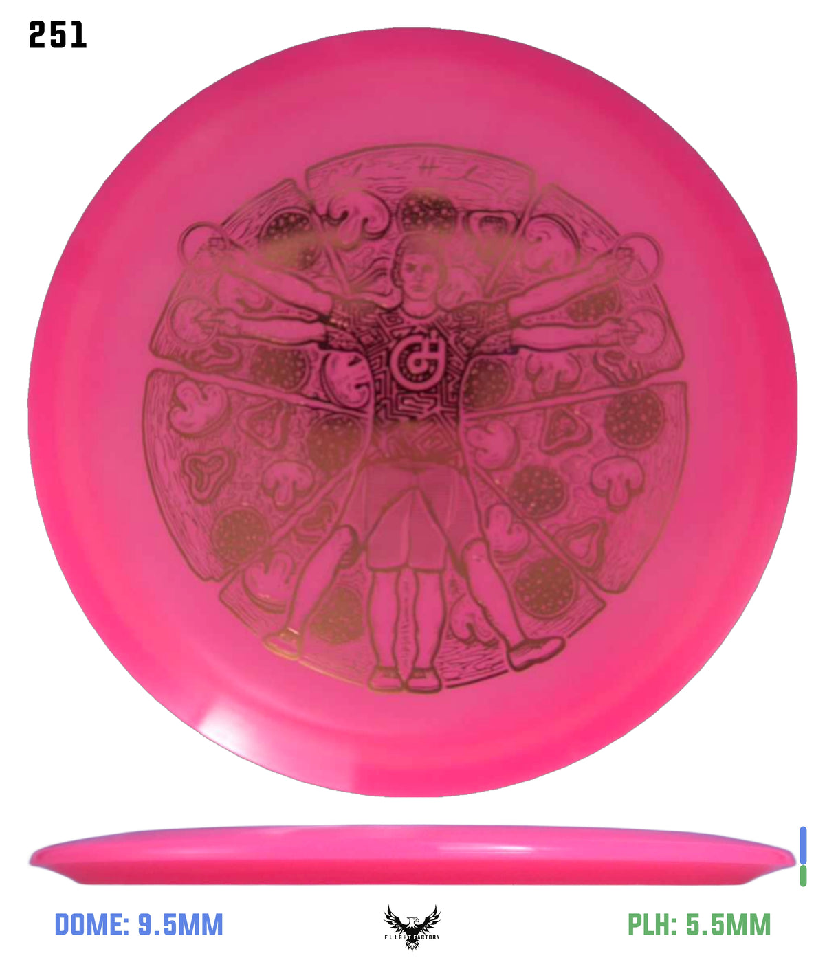 Millennium Quantum Lunar (Glow) Flat Top Vela - Vitruvian Vinny