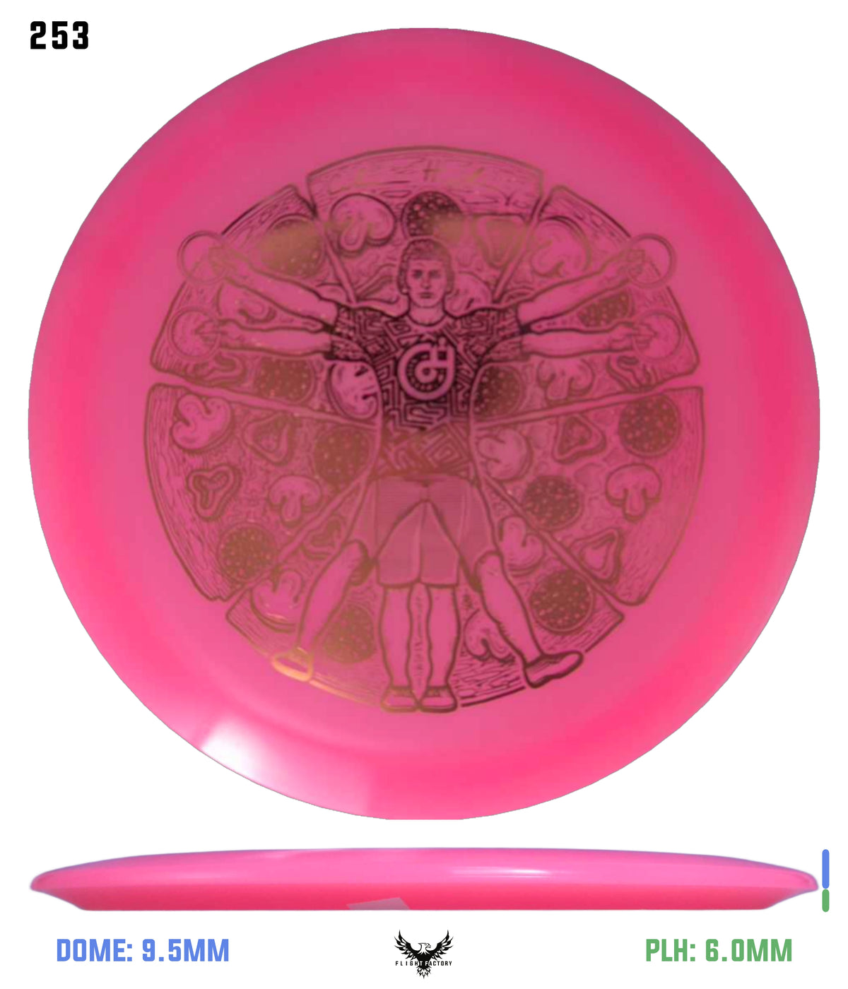 Millennium Quantum Lunar (Glow) Flat Top Vela - Vitruvian Vinny