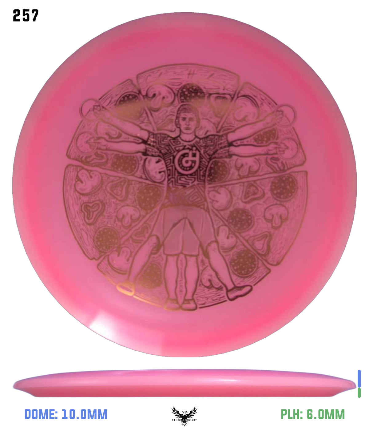 Millennium Quantum Lunar (Glow) Flat Top Vela - Vitruvian Vinny
