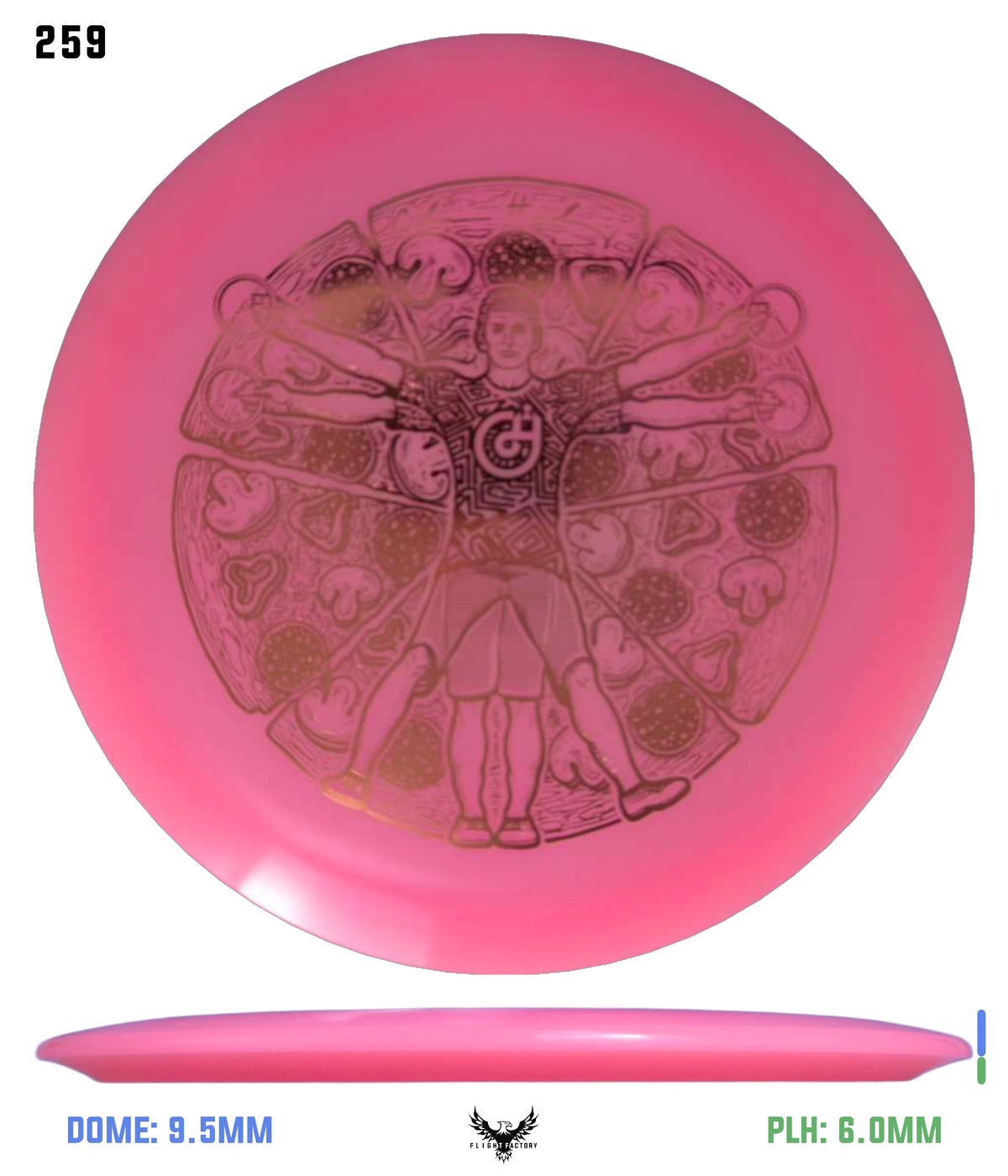 Millennium Quantum Lunar (Glow) Flat Top Vela - Vitruvian Vinny