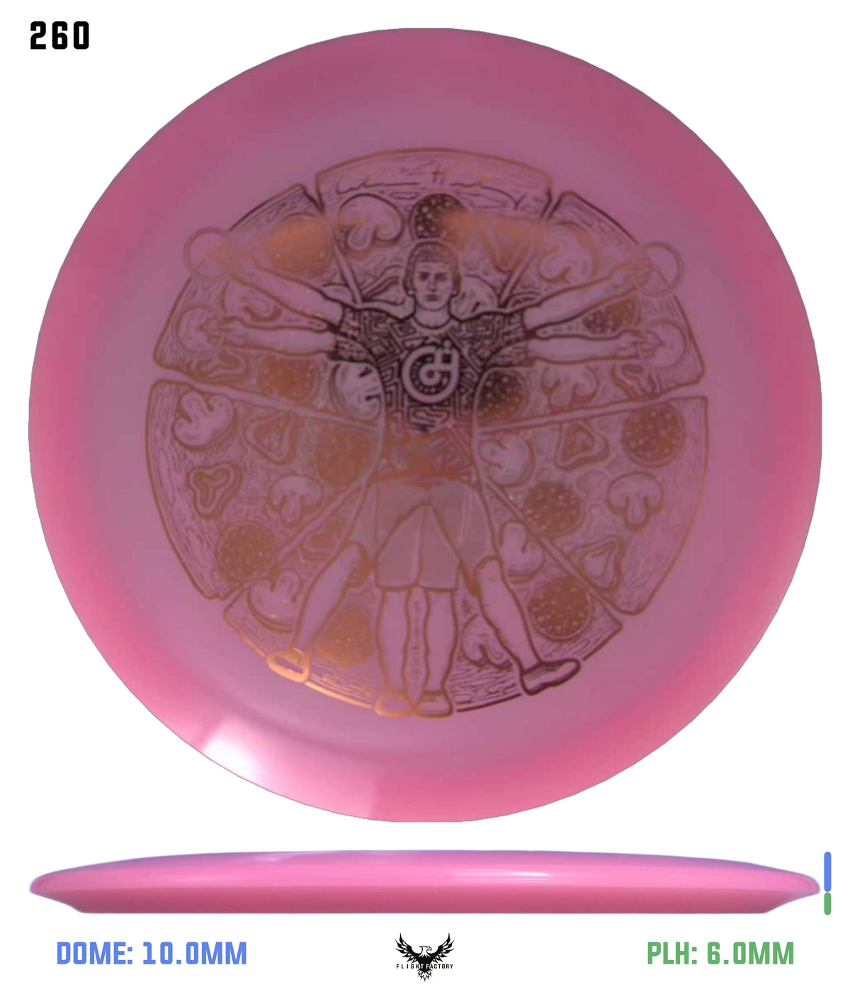Millennium Quantum Lunar (Glow) Flat Top Vela - Vitruvian Vinny
