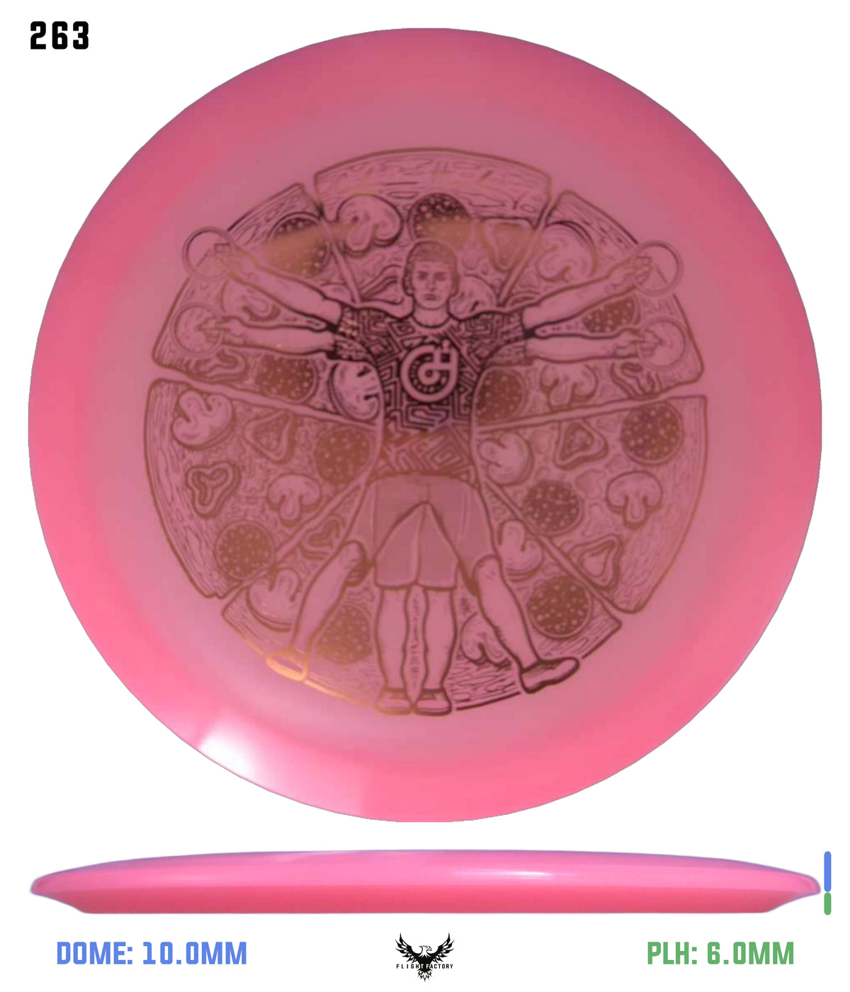 Millennium Quantum Lunar (Glow) Flat Top Vela - Vitruvian Vinny