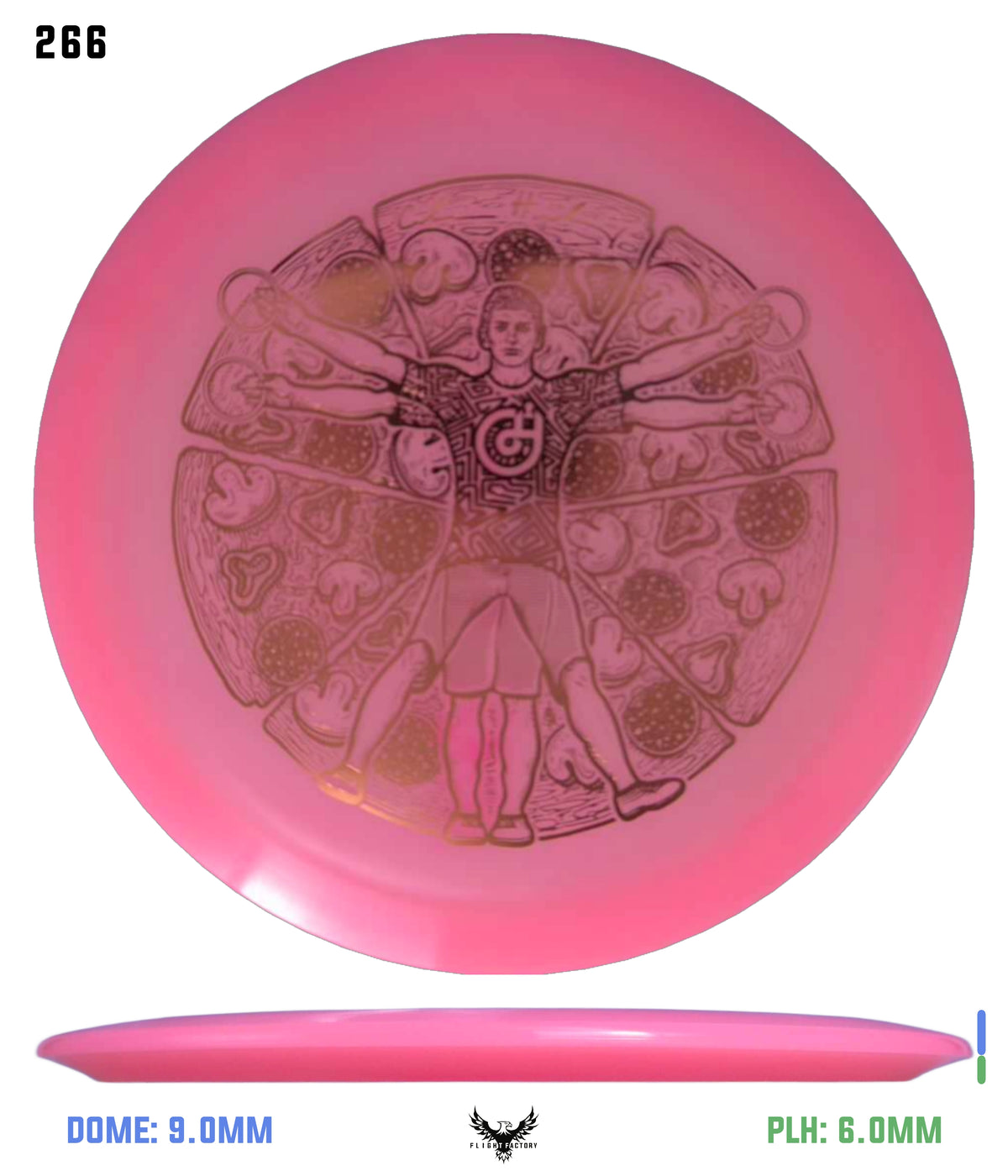 Millennium Quantum Lunar (Glow) Flat Top Vela - Vitruvian Vinny