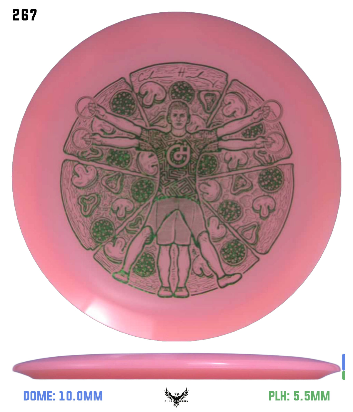 Millennium Quantum Lunar (Glow) Flat Top Vela - Vitruvian Vinny