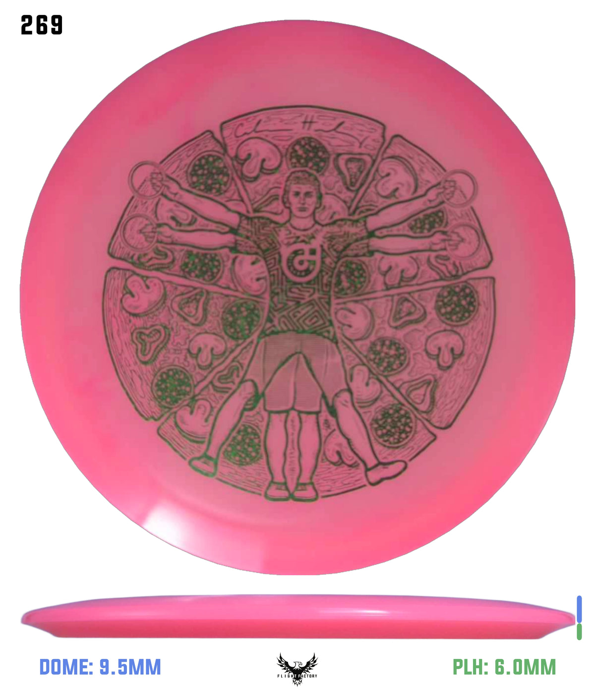 Millennium Quantum Lunar (Glow) Flat Top Vela - Vitruvian Vinny