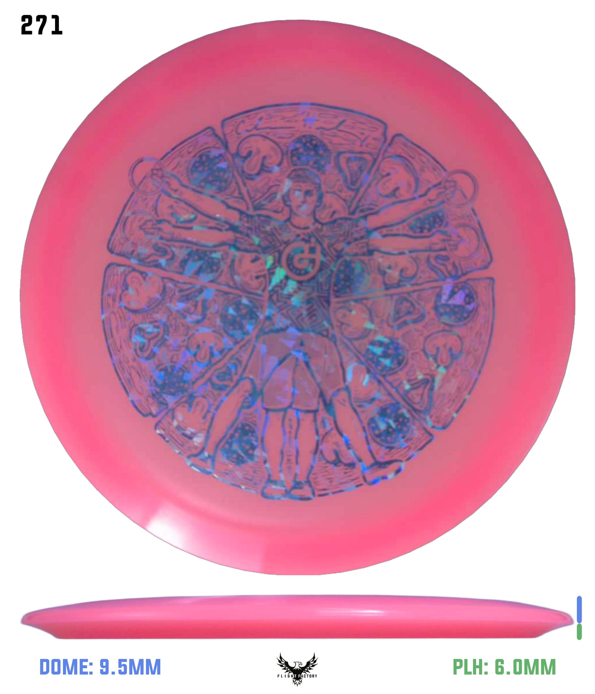 Millennium Quantum Lunar (Glow) Flat Top Vela - Vitruvian Vinny