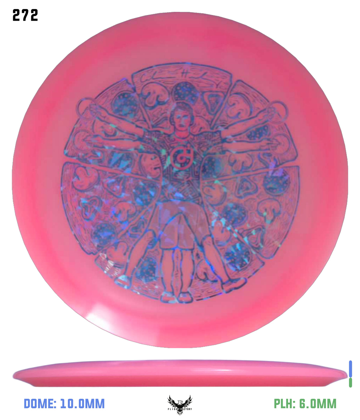 Millennium Quantum Lunar (Glow) Flat Top Vela - Vitruvian Vinny