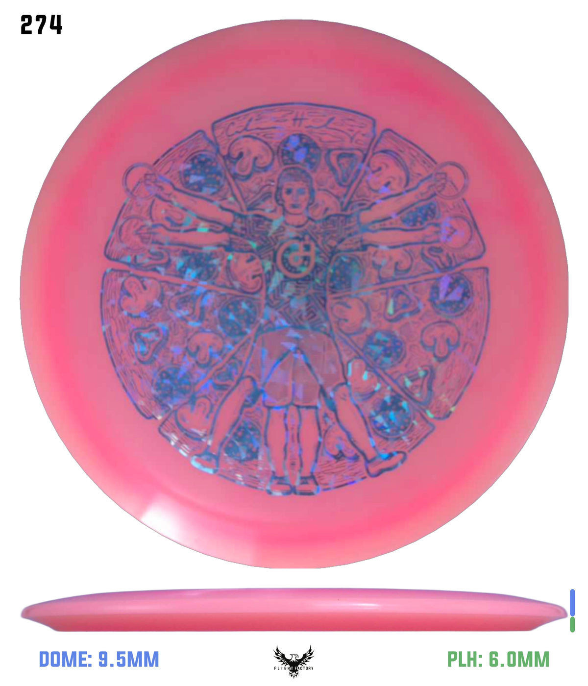Millennium Quantum Lunar (Glow) Flat Top Vela - Vitruvian Vinny