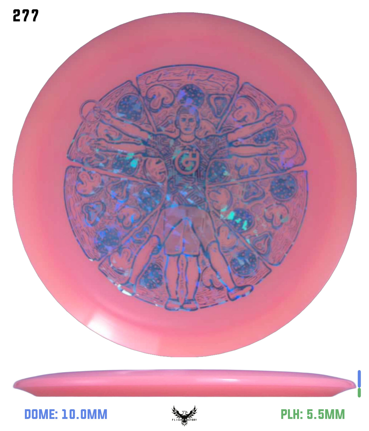 Millennium Quantum Lunar (Glow) Flat Top Vela - Vitruvian Vinny