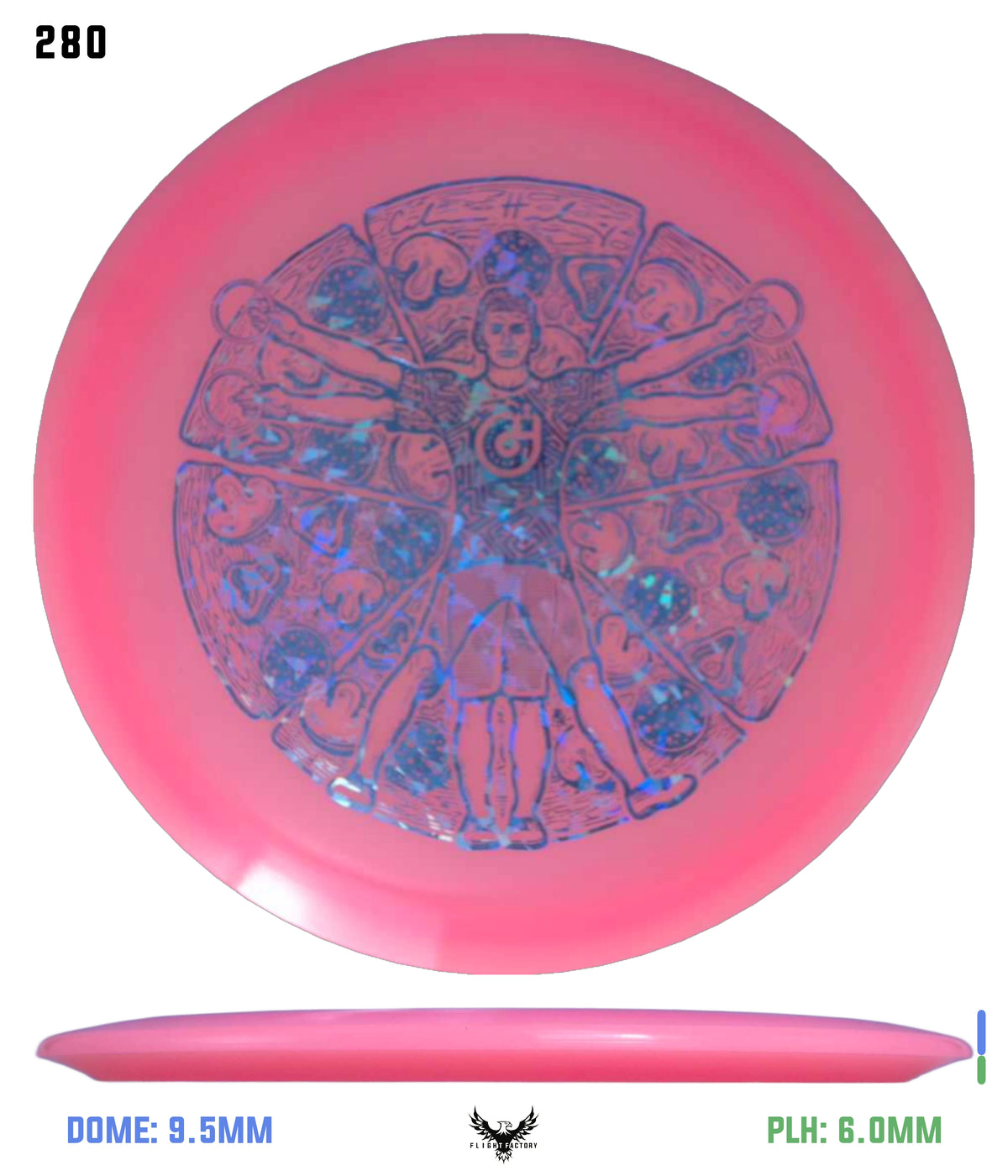 Millennium Quantum Lunar (Glow) Flat Top Vela - Vitruvian Vinny