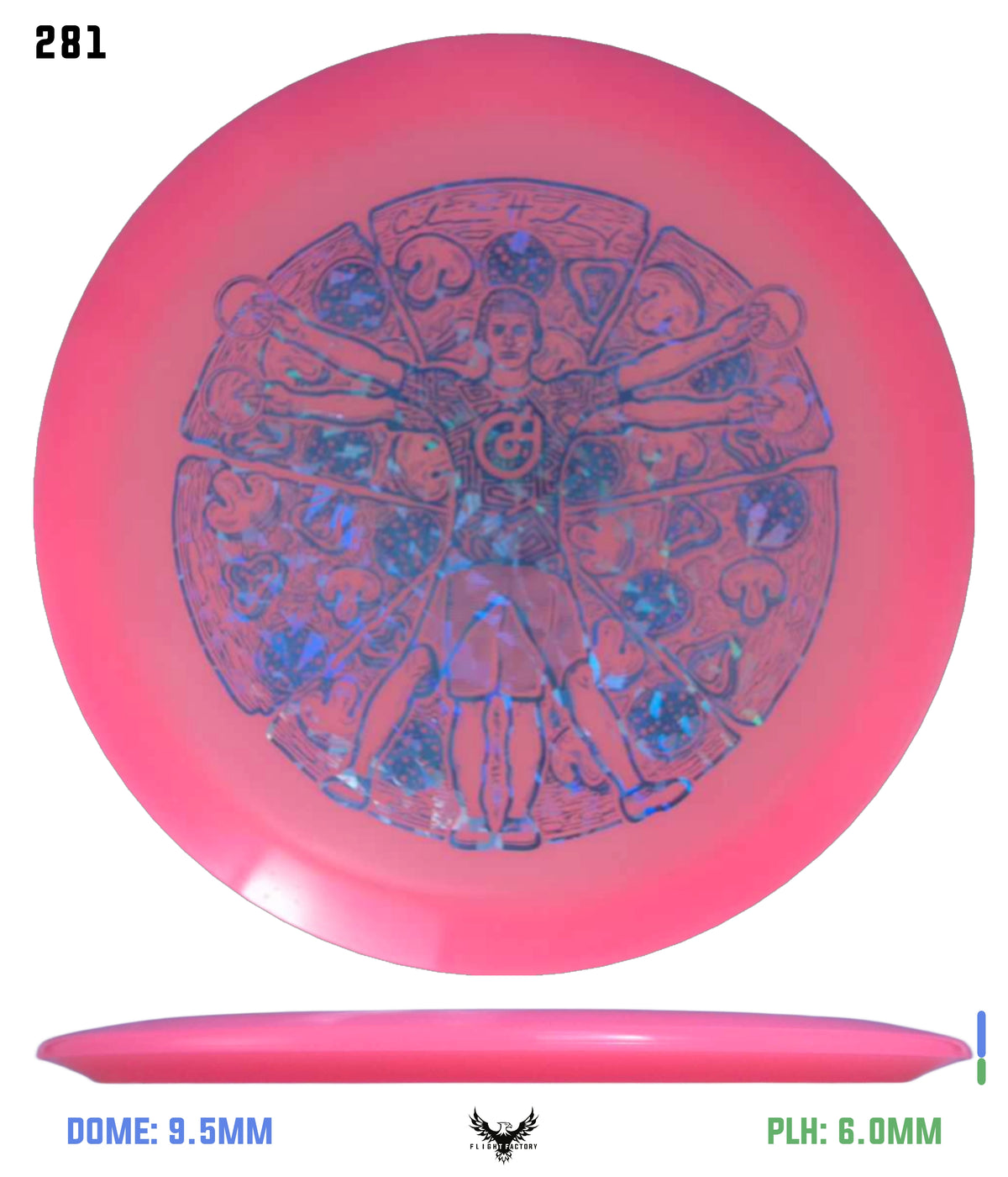 Millennium Quantum Lunar (Glow) Flat Top Vela - Vitruvian Vinny