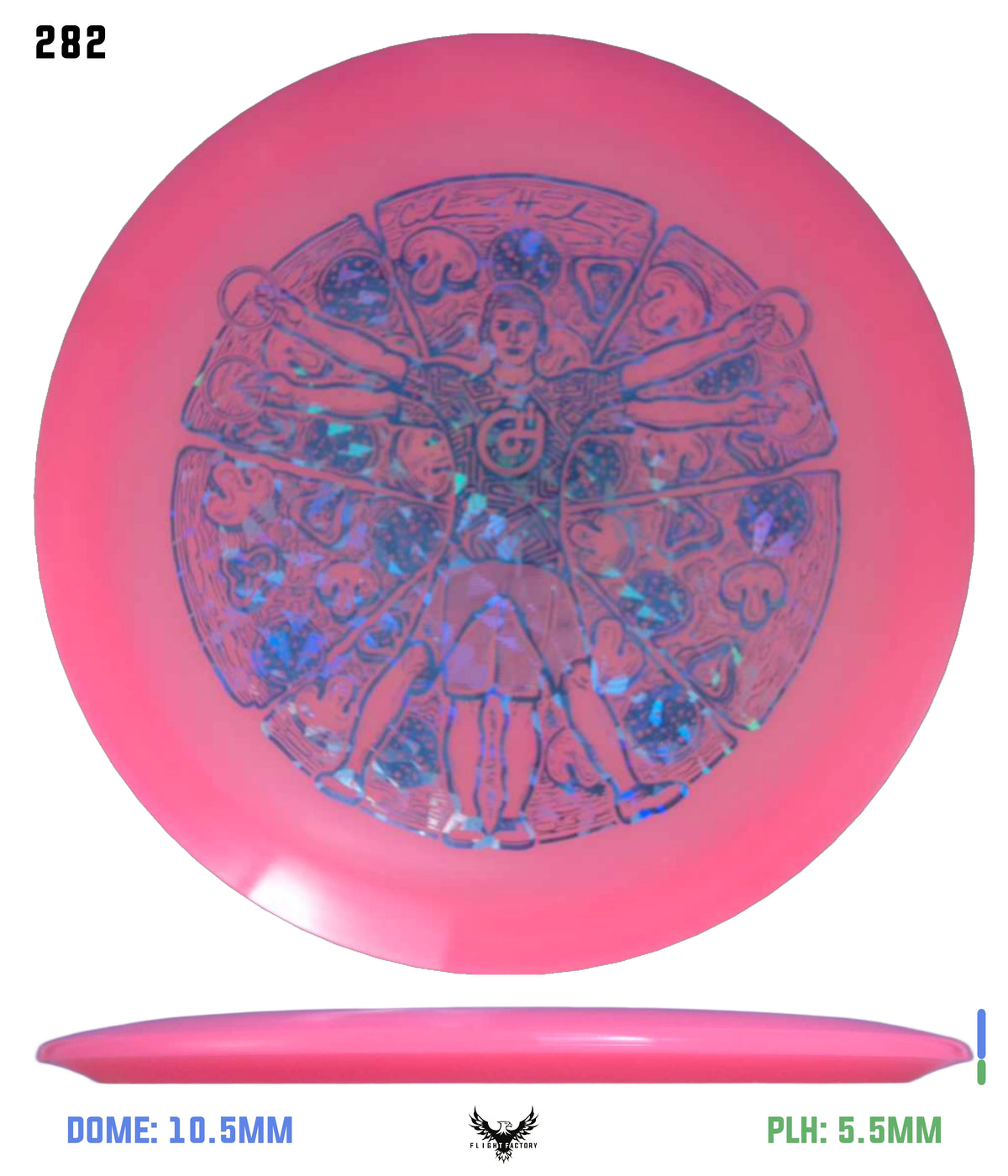Millennium Quantum Lunar (Glow) Flat Top Vela - Vitruvian Vinny