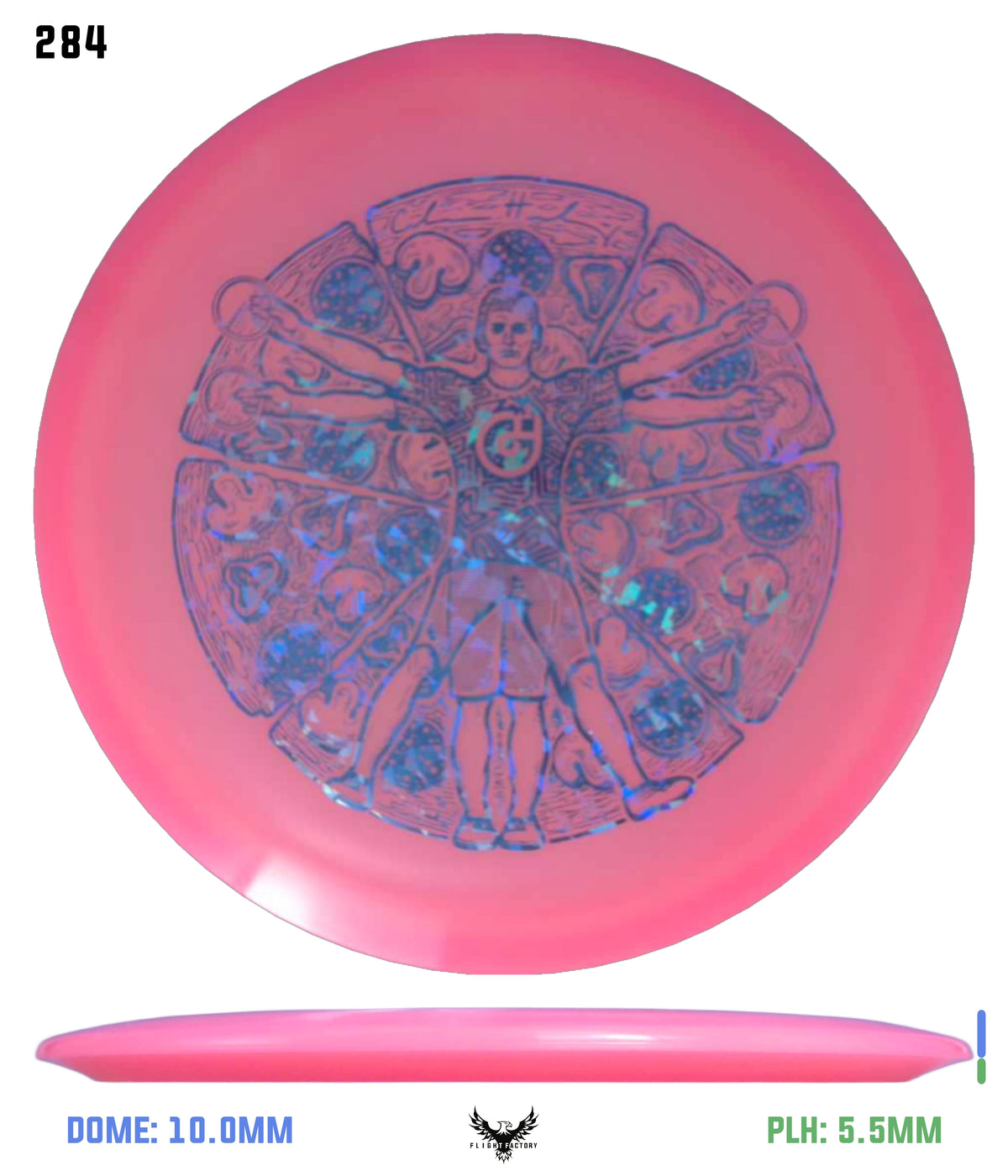 Millennium Quantum Lunar (Glow) Flat Top Vela - Vitruvian Vinny