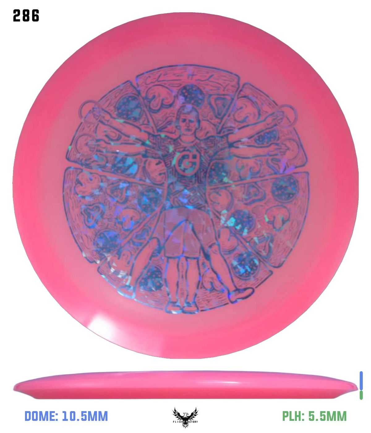 Millennium Quantum Lunar (Glow) Flat Top Vela - Vitruvian Vinny