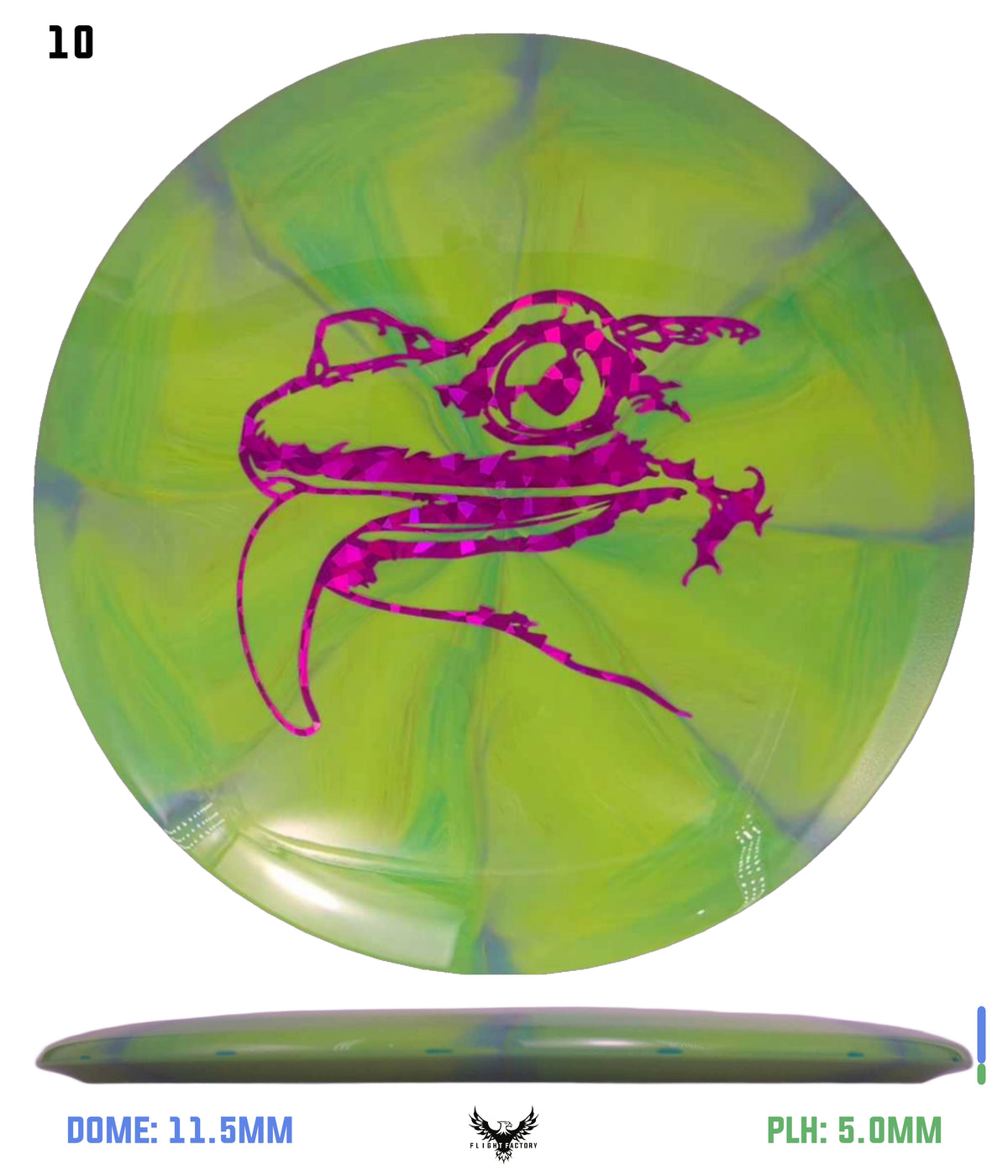 Mint Discs Apex Swirl Salamander - XL Sally Icon