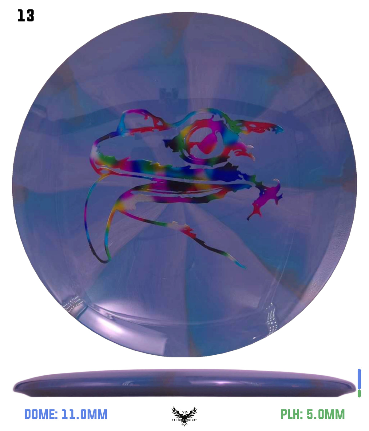Mint Discs Apex Swirl Salamander - XL Sally Icon
