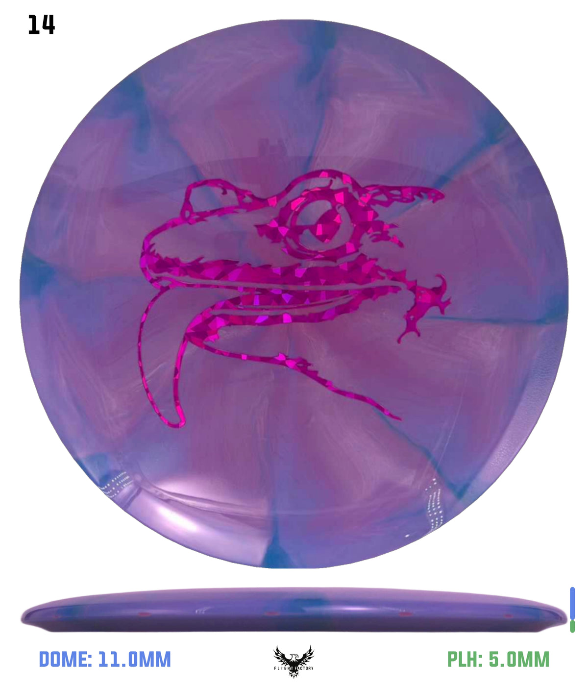 Mint Discs Apex Swirl Salamander - XL Sally Icon