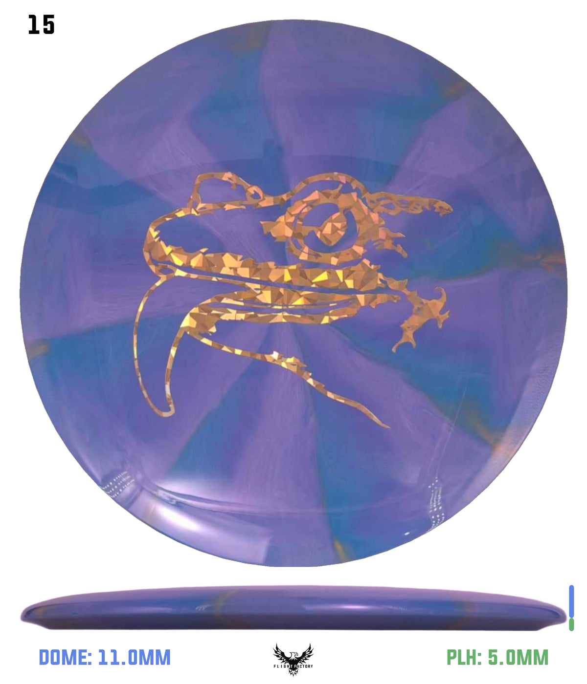 Mint Discs Apex Swirl Salamander - XL Sally Icon
