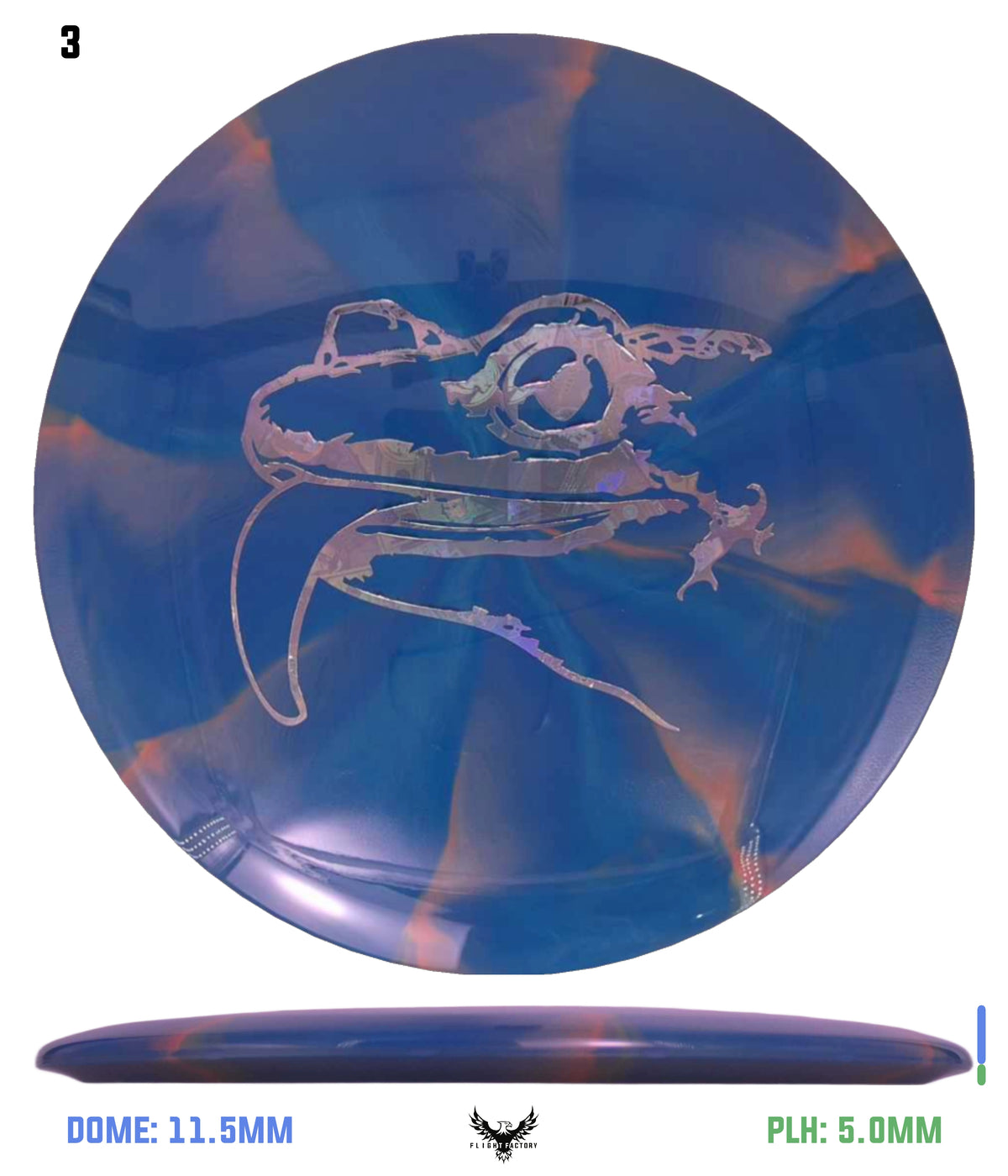 Mint Discs Apex Swirl Salamander - XL Sally Icon