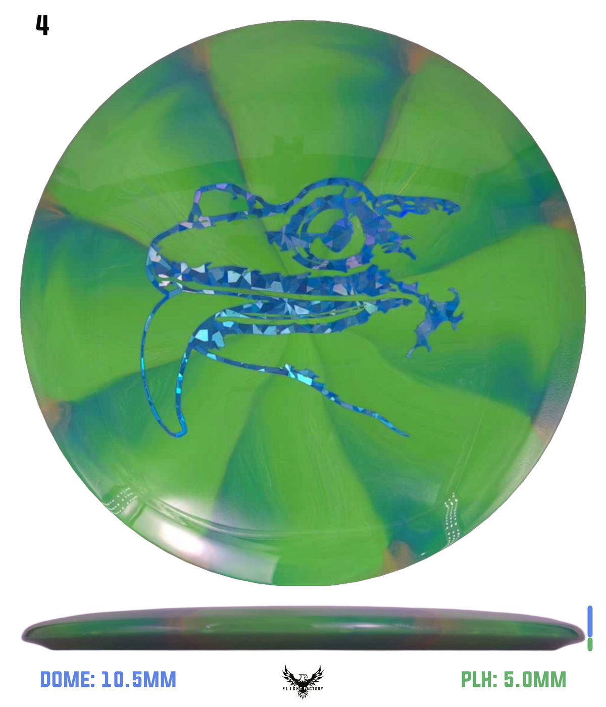 Mint Discs Apex Swirl Salamander - XL Sally Icon