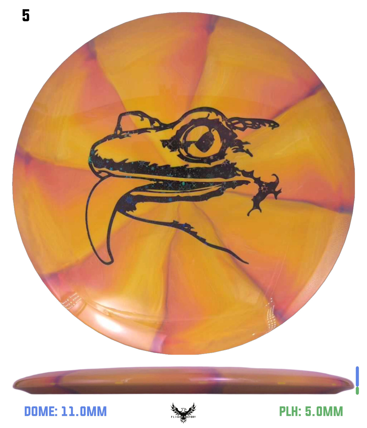 Mint Discs Apex Swirl Salamander - XL Sally Icon