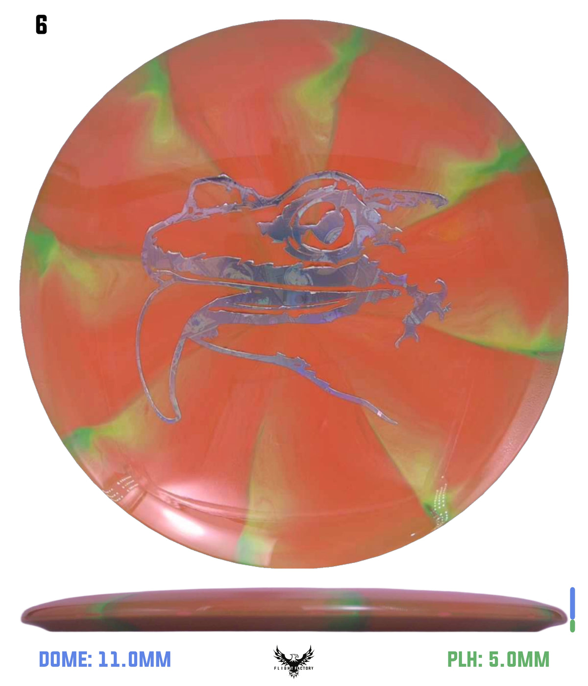 Mint Discs Apex Swirl Salamander - XL Sally Icon