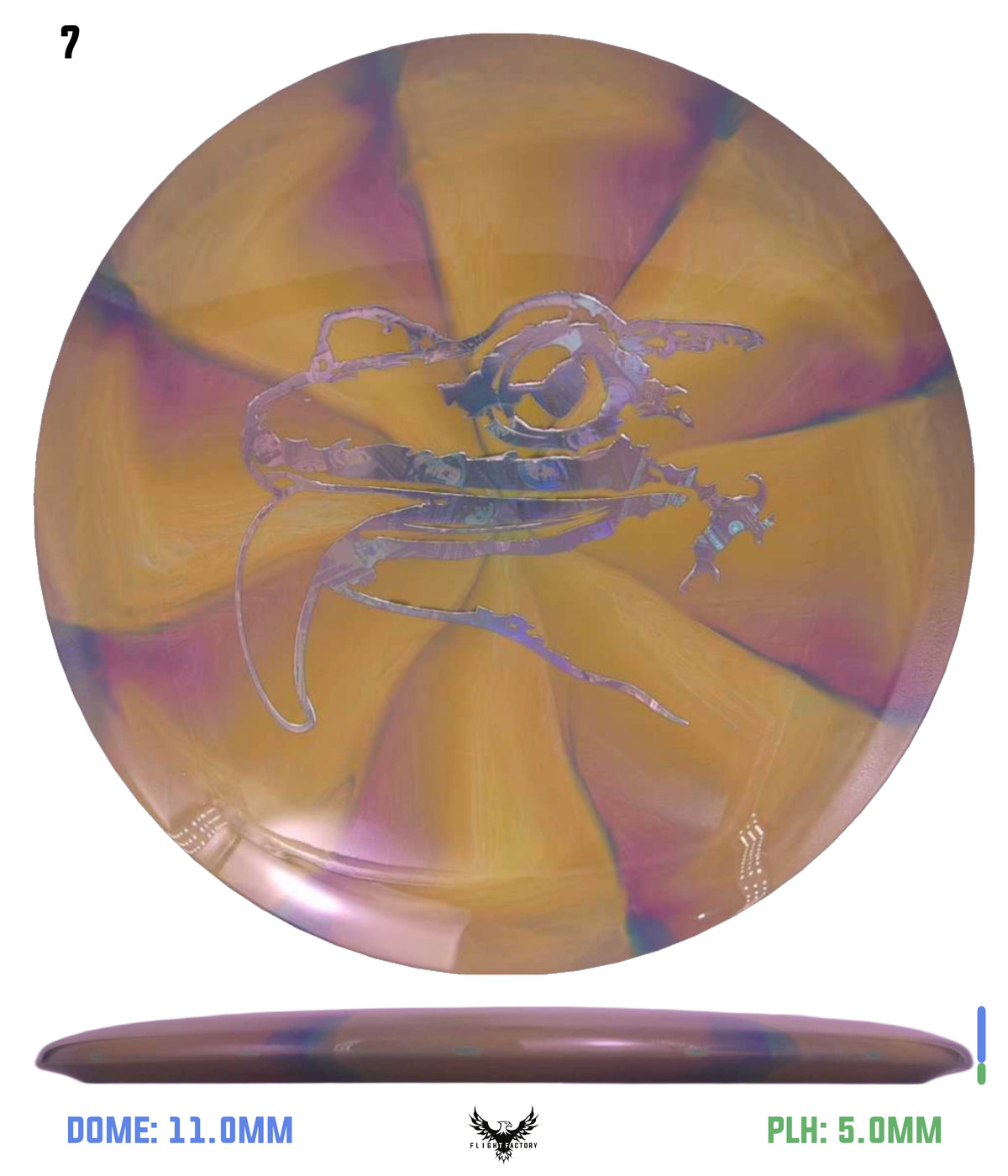 Mint Discs Apex Swirl Salamander - XL Sally Icon