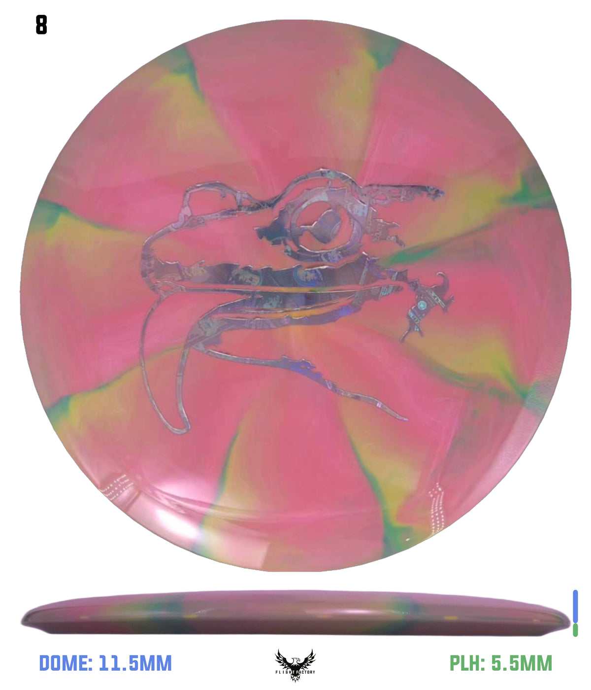 Mint Discs Apex Swirl Salamander - XL Sally Icon