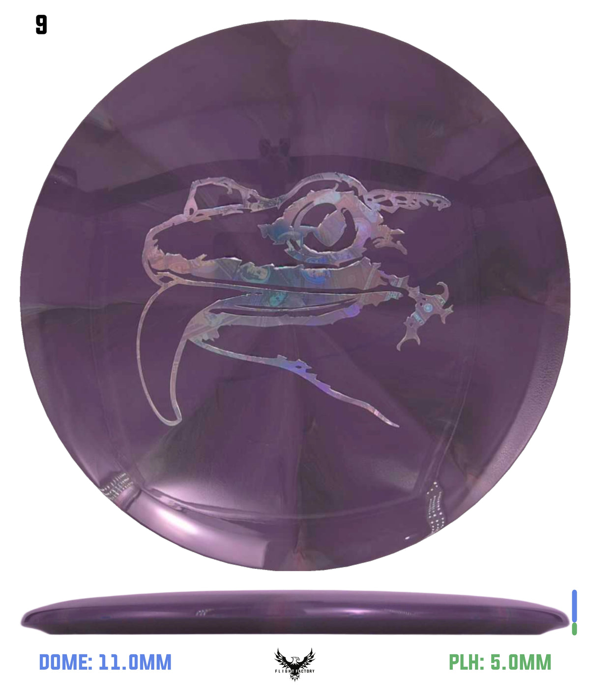 Mint Discs Apex Swirl Salamander - XL Sally Icon