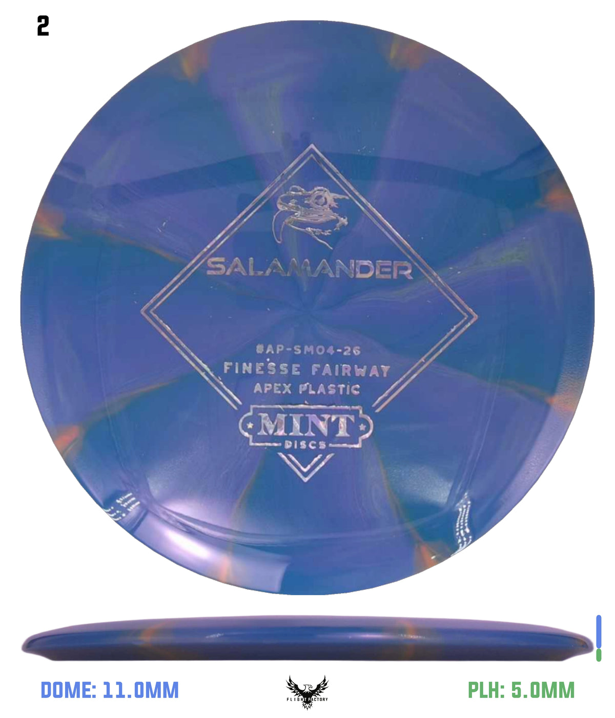 Mint Discs Apex Swirl Salamander