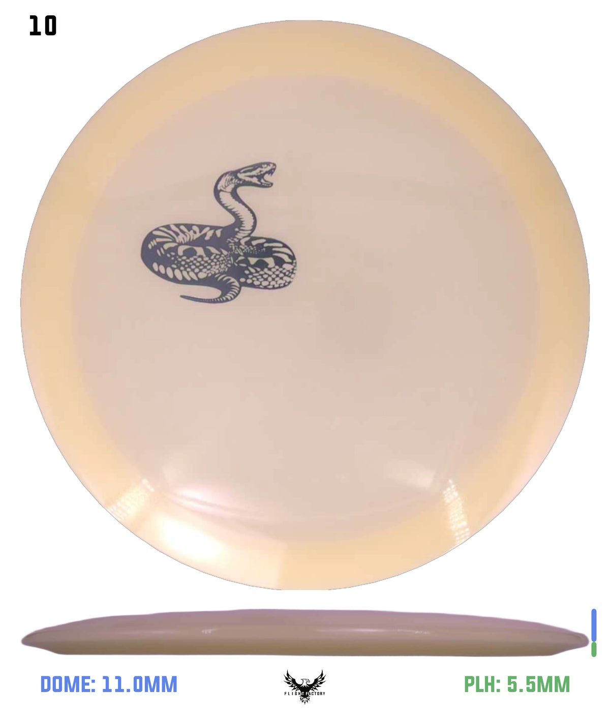 Mint Discs Nocturnal Diamondback - Mini Stamp