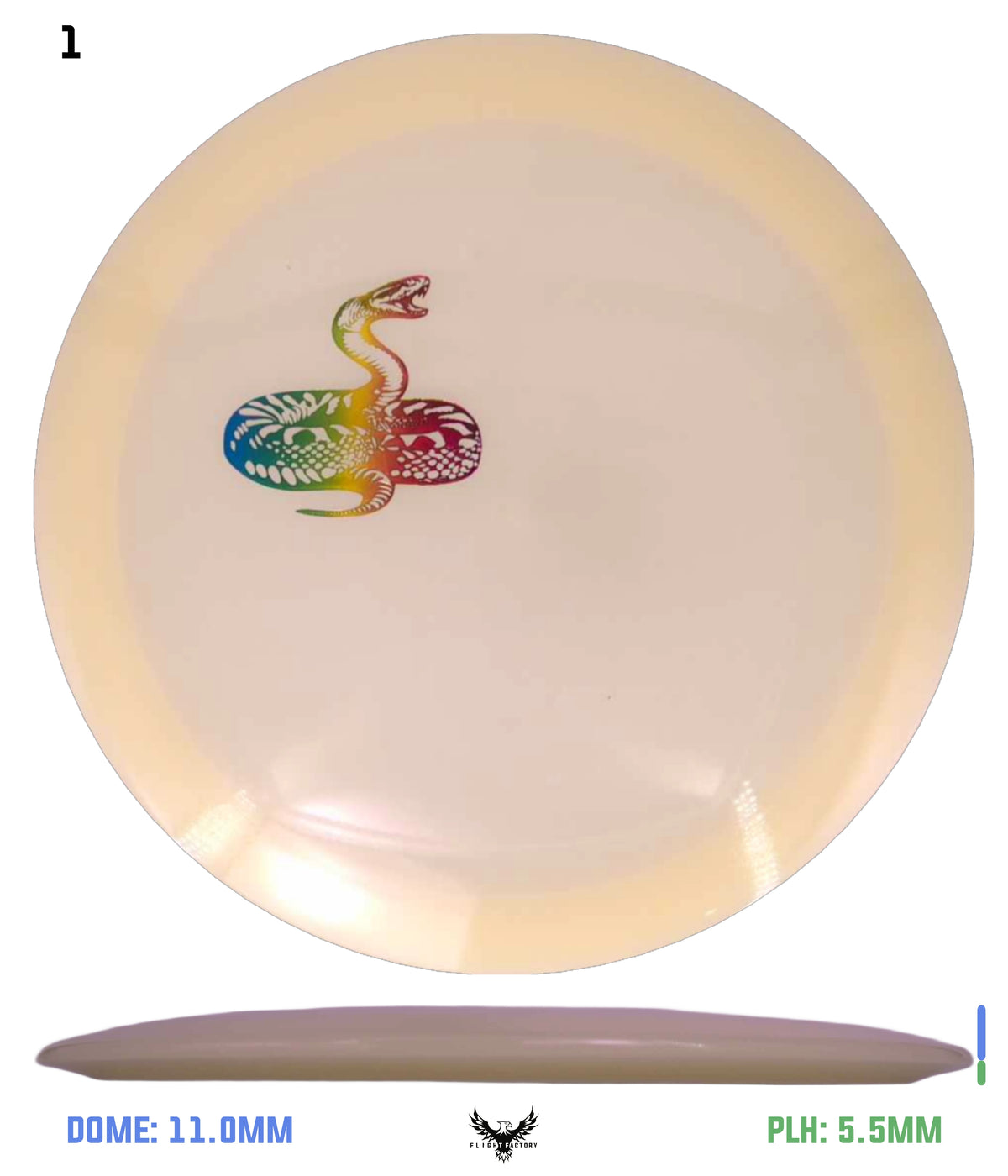 Mint Discs Nocturnal Diamondback - Mini Stamp