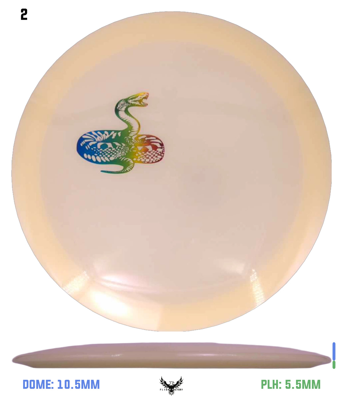 Mint Discs Nocturnal Diamondback - Mini Stamp