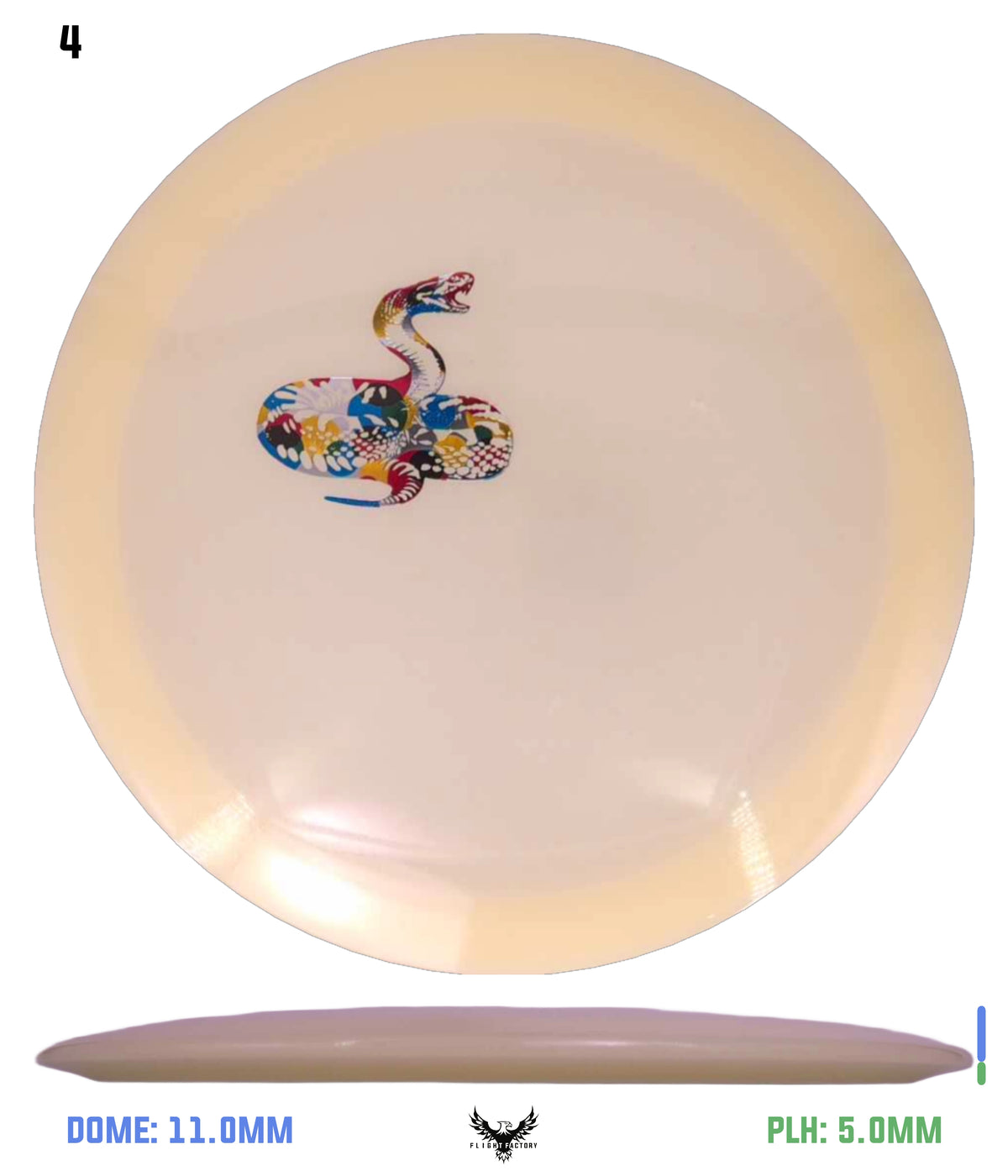 Mint Discs Nocturnal Diamondback - Mini Stamp