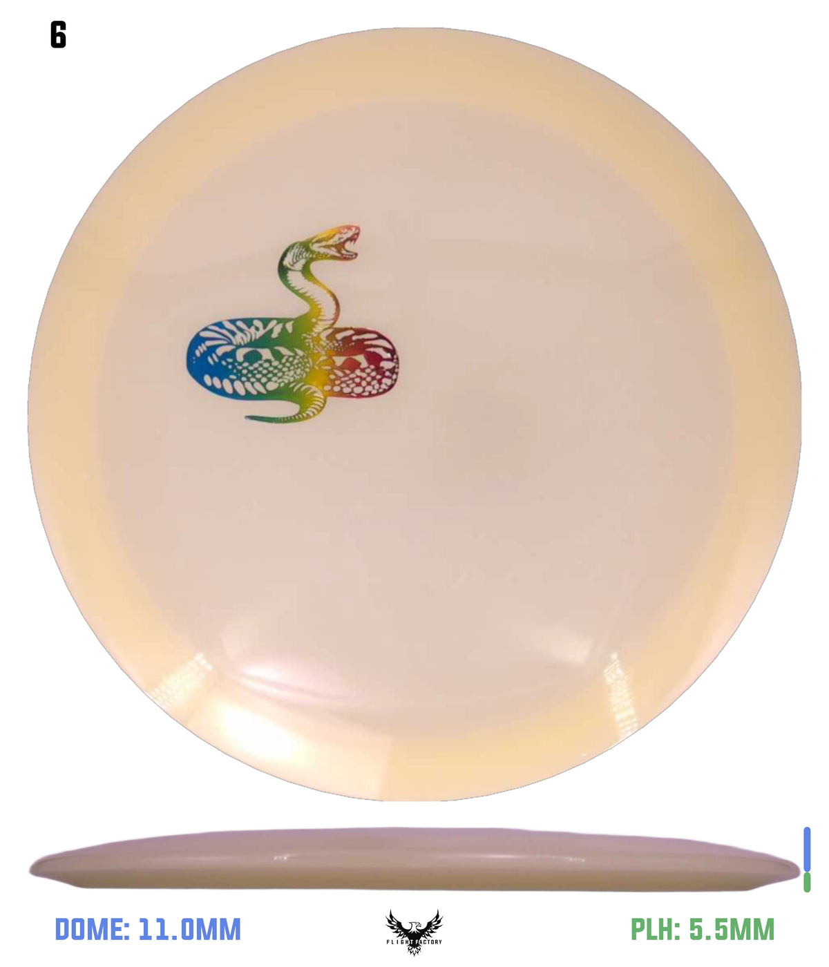 Mint Discs Nocturnal Diamondback - Mini Stamp