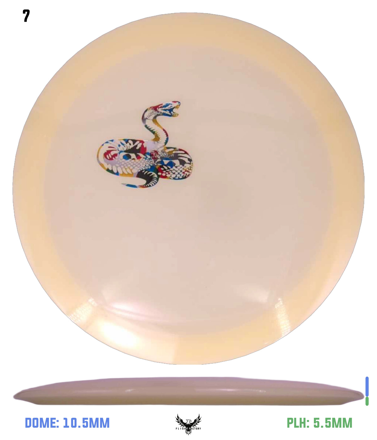Mint Discs Nocturnal Diamondback - Mini Stamp