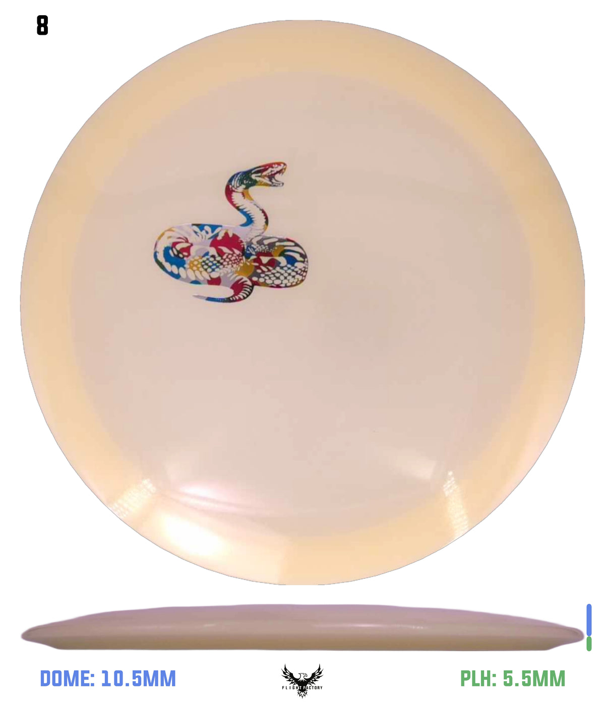 Mint Discs Nocturnal Diamondback - Mini Stamp