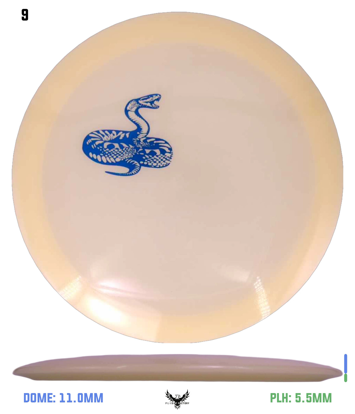 Mint Discs Nocturnal Diamondback - Mini Stamp