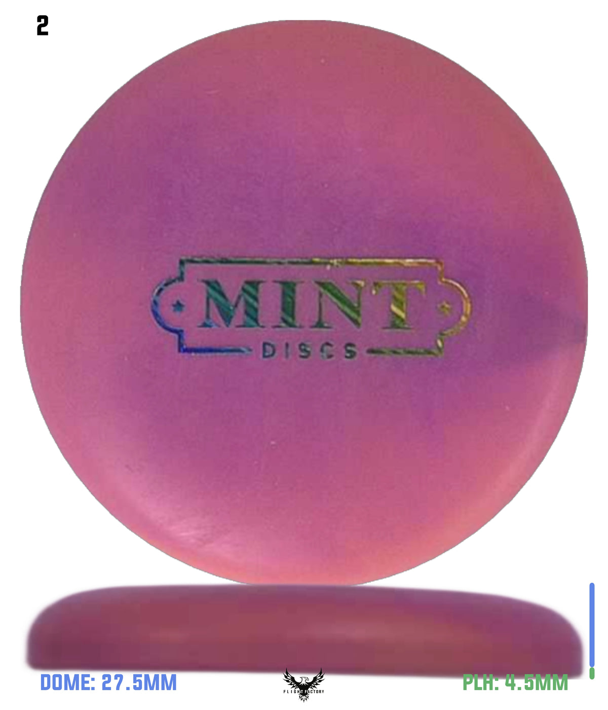Mint Discs Can Topper Mini - Mint Logo