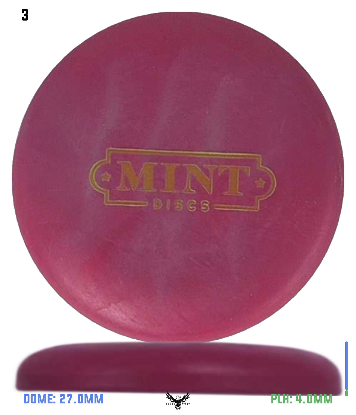 Mint Discs Can Topper Mini - Mint Logo