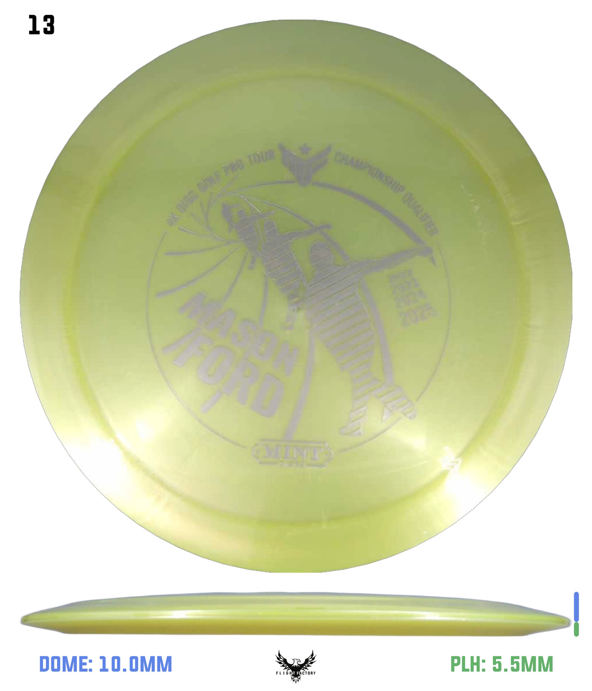 Mint Discs First Run Sublime Soft Idol - First Run Mason Ford Edition