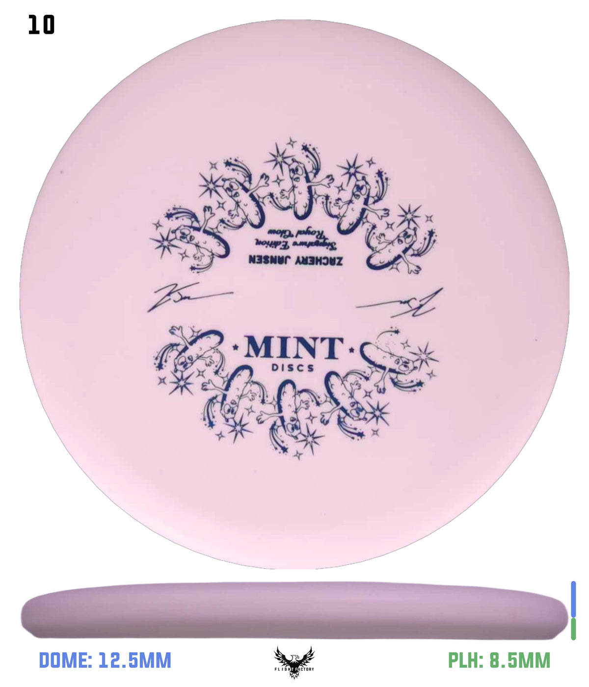 Mint Discs Royal Nocturnal Glow Medium Pickle - Zachery Jansen Signature Edition