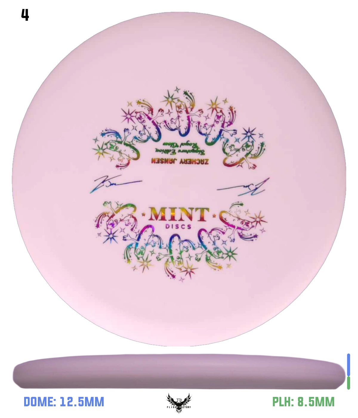 Mint Discs Royal Nocturnal Glow Medium Pickle - Zachery Jansen Signature Edition