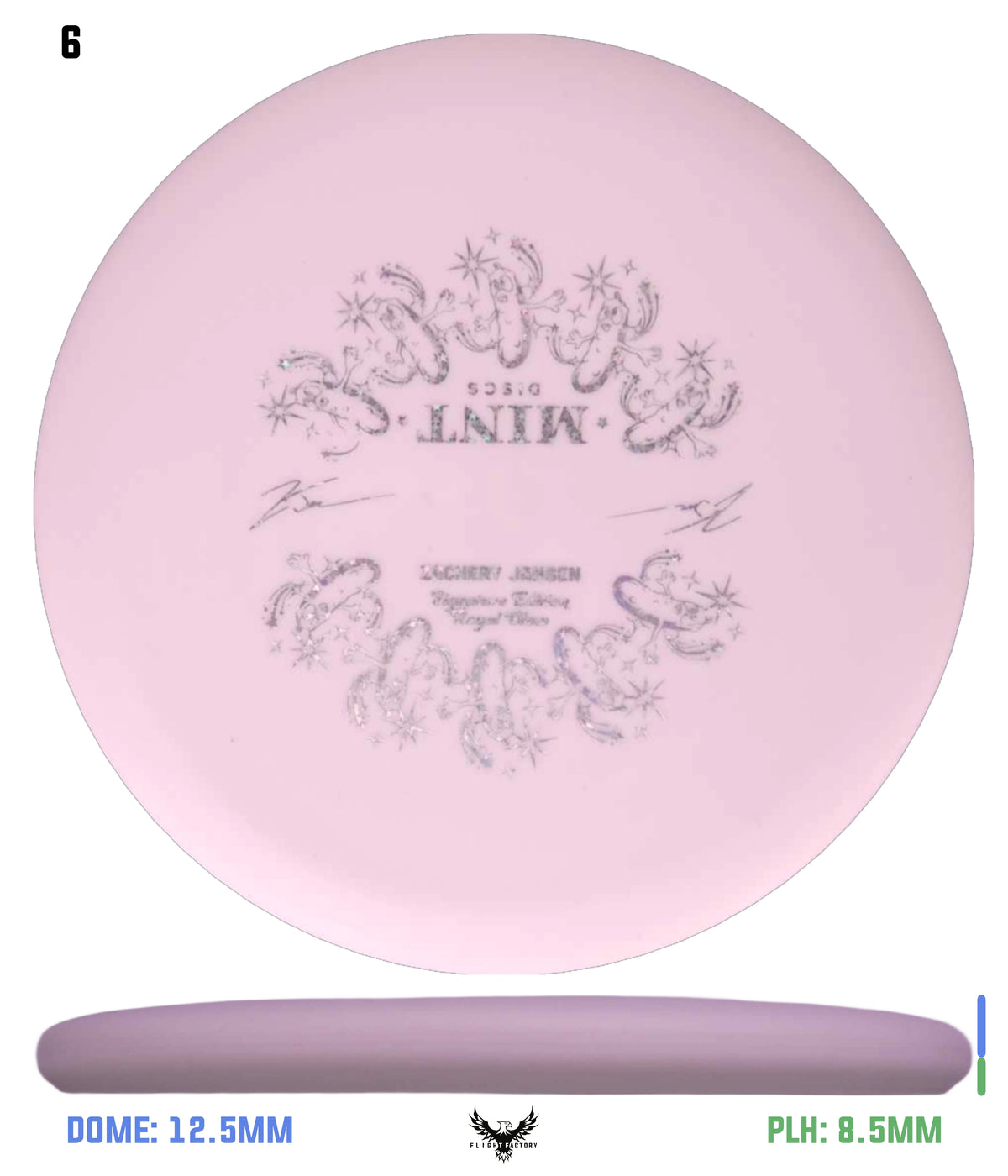 Mint Discs Royal Nocturnal Glow Medium Pickle - Zachery Jansen Signature Edition