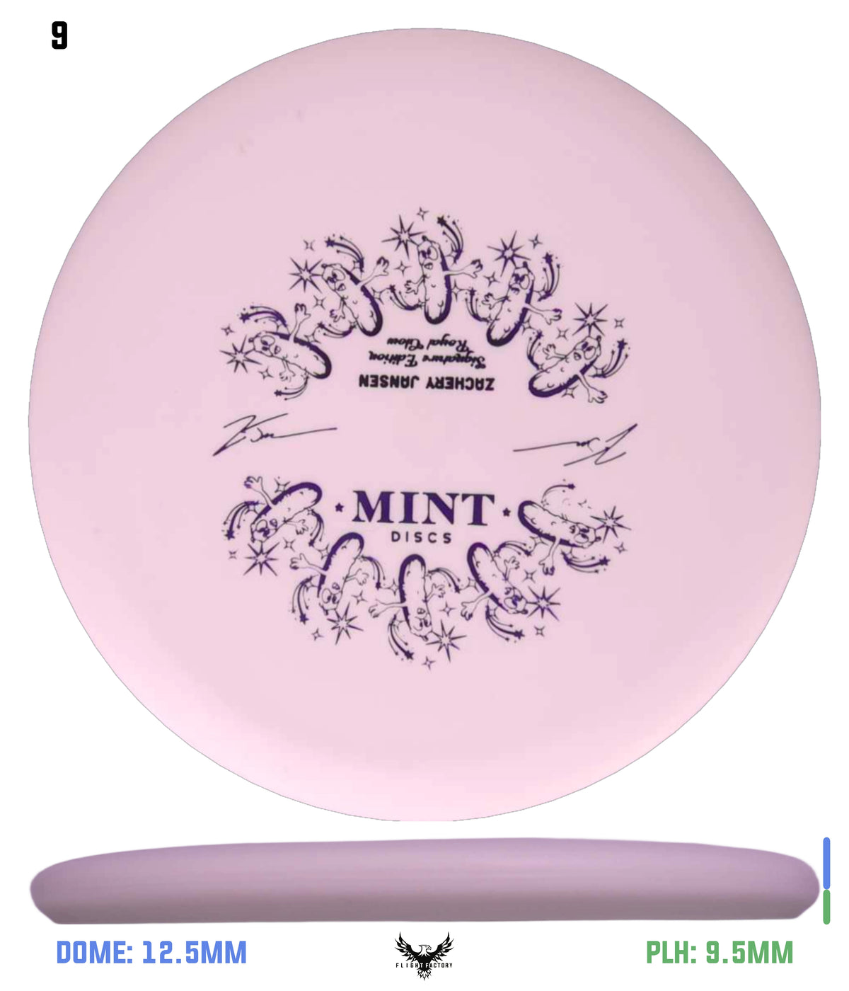 Mint Discs Royal Nocturnal Glow Medium Pickle - Zachery Jansen Signature Edition