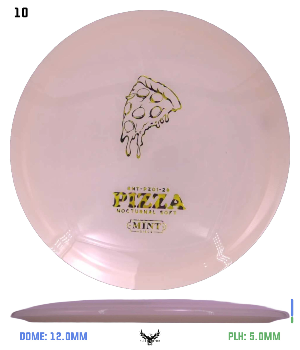 Mint Discs Nocturnal Glow Soft Pizza